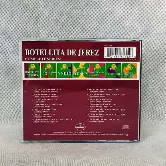 Rare! CD Botellita De Jerez - Mis 14 Exitos De Oro